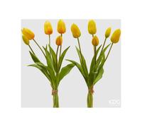 EDG Enzo De Gasperi Bouquet di 5 Tulipani Olis Ass. H 40 Cm Yellow 1 Pz