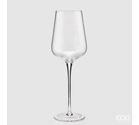EDG Enzo De Gasperi Calice Vino Bianco H 27,5 Cm D 9 Cm 500 Ml Vetro Cf 4 Pz