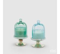 EDG Enzo De Gasperi Candela Alzatina con Profumo H 16 Cm D 9 Cm Hearth & Birch 1 Pz