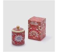 EDG - Enzo De Gasperi Candela decorativa in ceramica con profumazione "MING" D9xH14 cm 6 varianti (1pz) MISSION FIG & JASMINE