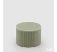 EDG Enzo De Gasperi Candela Dorica H 10 Cm D 15 Cm Light Green