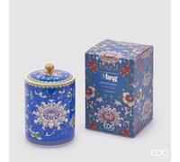 EDG Enzo De Gasperi Candela Ming Con Profumo H.14 D.9 C4 Black Cedar