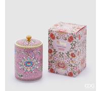EDG - Enzo De Gasperi Candela in ceramica "MING" D9xH14 cm 6 varianti (1pz) - Mandarin & Matcha