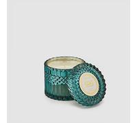 EDG Enzo de Gasperi Candela profumata "Crystal" con vaso e coperchio in vetro effetto cristallo 9 varianti - BLU