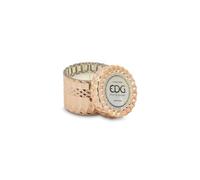 EDG Enzo De Gasperi Candela Profumata Crystal 8,5cm Oro Rosa Dark Rum