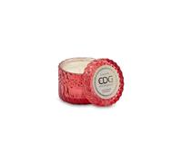 EDG - Enzo de Gasperi Candela profumata "New Crystal" con vaso e coperchio in vetro effetto cristallo H8,5xD9 cm 4 varianti (1pz) Pompelmo e arancia rossa