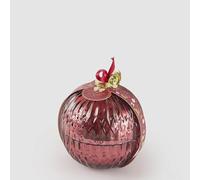 EDG Enzo De Gasperi Candela Profumata Sfera di Natale 11cm Rosso
