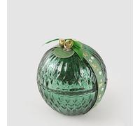 EDG Enzo De Gasperi Candela Profumata Sfera di Natale 13cm Verde