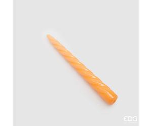 EDG Enzo De Gasperi Candela Stelo Twist H 23 Cm D 22 Mm Cf 10 Pz Salmone