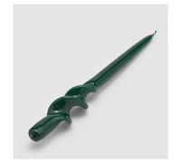 EDG Enzo De Gasperi Candela Twist Lunga perlata da candelabro in Cera H29 cm 3 Varianti (1pz) Verde Scuro