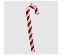 EDG - Enzo De Gasperi Caramella di natale candy a righe da appendere, addobbo natalizio in plastica H39 cm