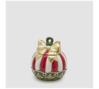 EDG Enzo de Gasperi Contenitore Palla di Natale D16xH17.5 cm