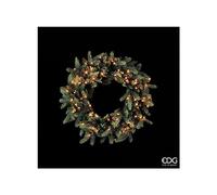 Edg - Enzo De Gasperi Corona D. 60 Cm Luxury 100 LED Trasformatore - Interno/Esterno