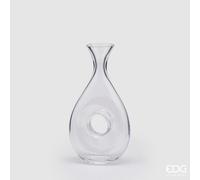 EDG Enzo De Gasperi Decanter con Foro H 29 Cm 1 LT Trasparente