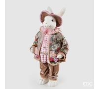 EDG Enzo De Gasperi Decoro Coniglio Dandy H 51 Cm Brown