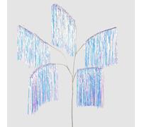 EDG Enzo De Gasperi Decoro Natale Frange Ramo 5 Rami H 125 Cm Natural