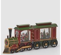 EDG Enzo De Gasperi Decoro Natale Trenino H 21 Cm L 48 Cm L 8 Cm Musica Led Multicolor