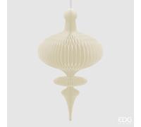 EDG Enzo De Gasperi Decoro Origami Trottola H.100 D.58 C4 White