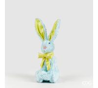 EDG Enzo De Gasperi Decoro Peluche Coniglio H 36 Cm L 17 Cm L 15 Cm Light Blue