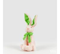EDG Enzo De Gasperi Decoro Peluche Coniglio H 36 Cm L 17 Cm L 15 Cm Pale Pink
