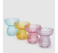 EDG Enzo De Gasperi Enzo De Gasperi Vaso Righe Biforma H 15,5 Cm D 15 Cm 4 Ass. Multicolor 1 Pz