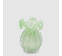 EDG Enzo De Gasperi Enzo De Gasperi Vaso Sacchetto H 14 Cm D 11 Cm Vetro Light Green