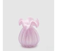 EDG Enzo De Gasperi Enzo De Gasperi Vaso Sacchetto H 14 Cm D 11 Cm Vetro Pink