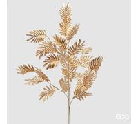 EDG Enzo De Gasperi Felce BMetal Ramo di Natale H 108 Cm Gold