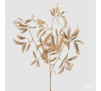 EDG Enzo De Gasperi Felce BMetal Ramo di Natale H 96 Cm Gold