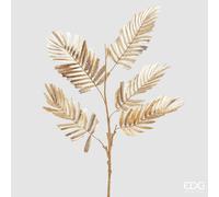 EDG Enzo De Gasperi Felce Metal Ramo di Natale H 102 Cm Gold