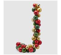 EDG - Enzo De Gasperi Festone Natalizio con Palline di Natale L170 cm 4 Varianti (1pz) Multicolore
