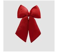 EDG Enzo De Gasperi Fiocco effetto velluto L27xH38 cm 3 varianti(1 unità) COLORE: ROSSO