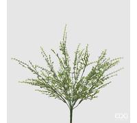 EDG Enzo De Gasperi Ginestra Cespuglio Pianta Artificiale H 55 Cm Bianco