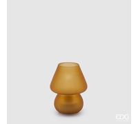 EDG Enzo De Gasperi Lampada Aura da Tavolo Usb Abatjour H 15 Cm D 12 Cm Ambra