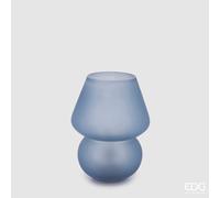 EDG Enzo De Gasperi Enzo De Gasperi Lampada Aura da Tavolo USB Abatjour H 20 Cm D 15 Cm Blue