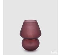 EDG Enzo De Gasperi Enzo De Gasperi Lampada Aura da Tavolo USB Abatjour H 20 Cm D 15 Cm Mauve