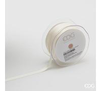 EDG Enzo De Gasperi Nastro Raso Doppio 10 Mm 50 Mt Colore Bianco