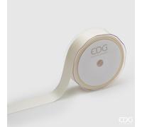 EDG Enzo De Gasperi Nastro Raso Doppio 25 Mm 20 Mt Colore Bianco