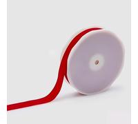 EDG Enzo De Gasperi Nastro Velluto Natalizio H 25 Mm L 10 Mt Rosso