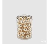 EDG Enzo De Gasperi Palla di Natale D 2 Cm Cf 50 Pz Box Gold