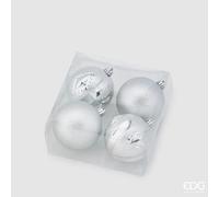 EDG Enzo De Gasperi Palla Poly Mix D 80 Mm Cf 4 Pz Scatola Pvc Silver