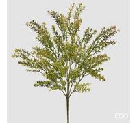 EDG Enzo De Gasperi Pianta Artificiale Erba Palustre Cespuglio H 55 Cm Yellow Green - Pianta Decorativa Realistica Design Moderno