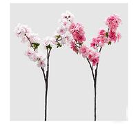 EDG Enzo de Gasperi Pianta Ramo Sakura pesco Giapponese Artificiale, Fiore Finto Realistico per Decorazioni 2 Varianti(1pz) Rosa Chiaro