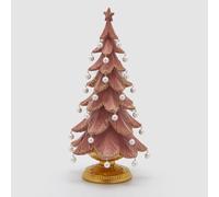 EDG Enzo De Gasperi Pino Albero di Natale con Perle 46x22cm Rosa