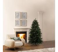 EDG Enzo De Gasperi Albero di Natale Pino Cristallo H 210 Cm D 124 Cm Verde - ULTIMO PEZZO