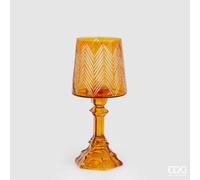 EDG Enzo De Gasperi Portacandela Abat Jour H 30 Cm D 13 Cm Giallo