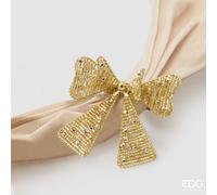EDG Enzo De Gasperi Portatovagliolo Fiocco D 6 Cm Gold