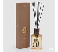 EDG Enzo De Gasperi Profumatore Ambiente Bottiglia Diva 490 ml Zafferano, Rosa, Patchouli- Diffusore Fragranza Design Elegante