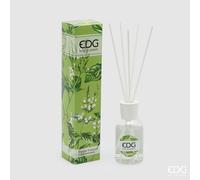 EDG Enzo De Gasperi Profumatore Bottiglia 100 Ml con Bastoncini Herbal Treasure