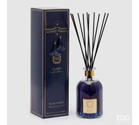 EDG - Enzo De Gasperi Profumatore Classic per Ambienti casa con Bastoncini, Bottiglia in Vetro 1000 ml 2 Varianti (1pz) Black Forest
